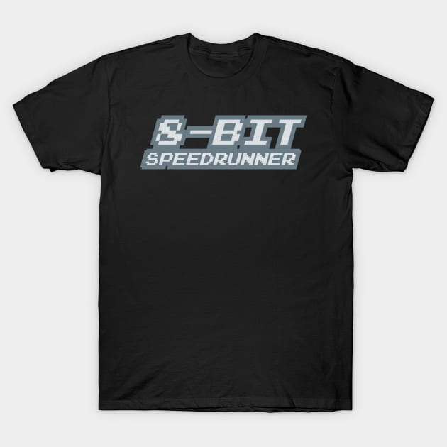 8-Bit Speedrunner T-Shirt by PCB1981